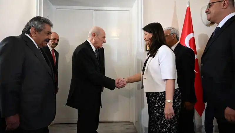 MHP Lideri Devlet Bahçeli, DEM Parti Heyetiyle Tarihi Bir Görüşme Gerçekleştirdi