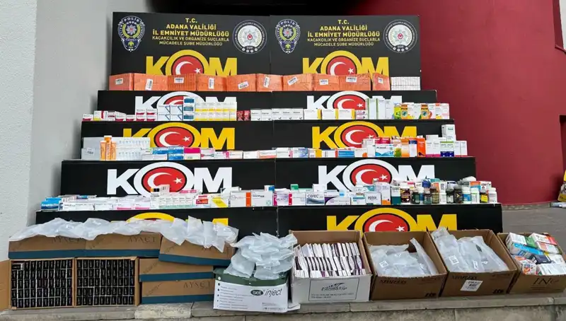 Adana'da Yapılan Yasa Dışı İlaç Operasyonunda Şok Gelişmeler