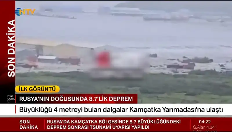 Kamçatka Kıyılarında İlk Tsunami Dalgaları: Beklentilerin Üzerinde Bir Gelişme