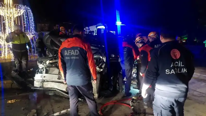 Erzurum'da Altı Araçla Kaza Yapan Sürücü Gözaltına Alındı!