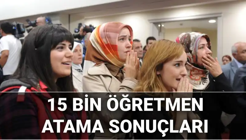 2025 Öğretmen Atama Başvuru Sonuçları Açıklandı! MEB'den 15 Bin Sözleşmeli Öğretmen Kontenjanı