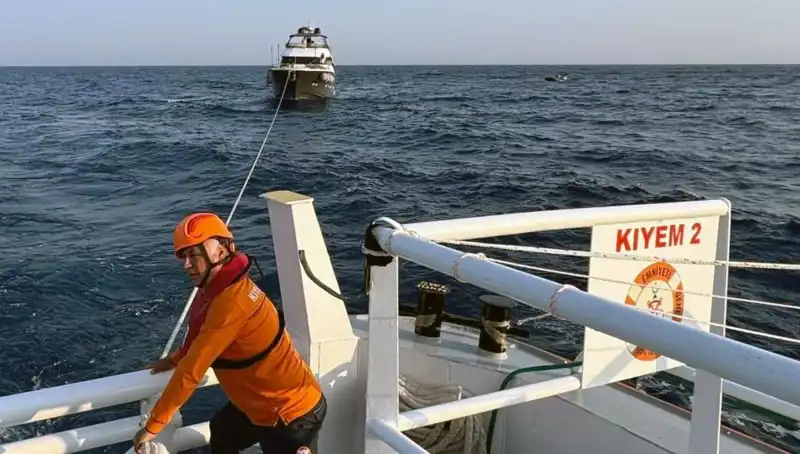 Marmaris Açıklarında Sürüklenen Tekne Dramı: Kurtarma Operasyonu Başarılı Oldu